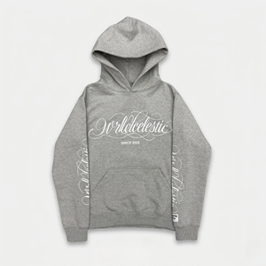 Nouveau Sweat-shirt à Capuche Zippé Gris 350 GSM Coupe Oversize en Coton French Terry avec Poches Décontracté Unisexe Hiver Brodé 2026 - Product Image 1