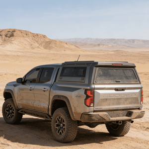 หลังคาคลุมกระบะแบบใหม่ สำหรับ <span class=keywords><strong>Isuzu</strong></span> <span class=keywords><strong>D</strong></span>-<span class=keywords><strong>Max</strong></span> และ Chevrolet Colorado (แบบเตี้ย + กล่องเก็บสัมภาระ)  น้ำหนักเบา ทนทานทุกสภาพอากาศ - Product Image 3