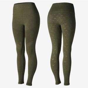 Pantalon d'équitation extensible 4 directions de haute qualité, leggings, collants, vêtements d'équitation en tissu technique au toucher doux - Product Image 6