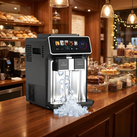 Machine à glaçons électrique de comptoir 3-en-1 pour eau froide et granita, idéale pour bars, salons de thé et usage commercial