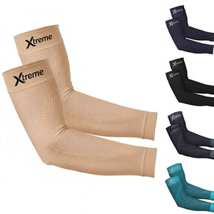 Manchon de compression sportif personnalisé avec logo pour le basketball, la course estivale, la protection UV, le cyclisme - Product Image 1