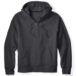 Sudaderas con Capucha Personalizadas de Gran Tamaño, de Alta Calidad, 100% Algodón, Forro Polar, Invierno, Cierre Completo, Bordadas, Resistentes al Viento, para Hombre, con Logotipo Personalizado - Product Image 1