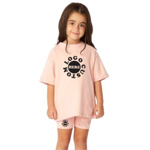 Ropa de Verano para Bebés 2026, Conjuntos de Ropa para Niños Baratos, Camiseta Estampada Extra Grande para Niñas, Conjuntos de Camiseta y Pantalones Cortos, 2 Piezas - Product Image 1