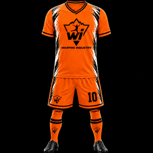 Uniforme de Fútbol Personalizado con Logotipo, Jersey Atlético Transpirable de Alta Calidad, Pantalones Cortos, Kit de Entrenamiento para Clubes - Product Image 5