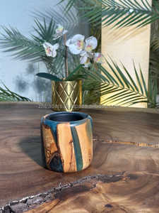 Porta Incienso de Resina de Madera Estilo Emiratí para una Liberación de Aroma Premium, Diseño de Lujo para el Hogar y Decoración de Ramadán Mubarak - Product Image 4