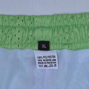 Pantalones Cortos Deportivos Casuales de Cintura Alta con Cordón Ajustable, 100% Algodón, Ecológicos, de Secado Rápido, para Gimnasio, Playa, OEM - Product Image 3