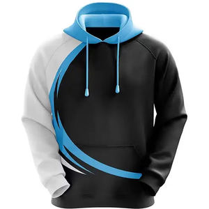 Vestes à capuche noires personnalisées pour femmes, grandes tailles, style universitaire, pour la pêche, vierges, par sublimation, vente en gros, collection 2023 - Product Image 1