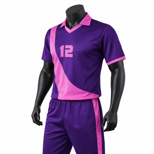 Mens Cricket Team Uniform V Neck Polo Style Jersey <b>Trouser</b> Set Moisture Wicking OEM ODM Manufacturer - Product Image 5