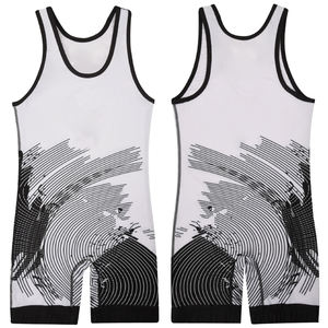 Combinaison de lutte personnalisée en sublimation, grande taille, séchage rapide, tissu léger SMART FABRIC, extensible dans quatre directions, en vente en ligne - Product Image 1