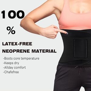 Cinturón de Compresión Ajustable para Entrenamiento en el Gimnasio, Pérdida de Peso y Moldeamiento Corporal con Fuerte Compresión y Sistema de Ajuste Seguro - Product Image 6