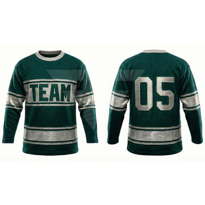 Camiseta de Hockey Personalizada de Alta Calidad, Tejido de Malla de Poliéster, Unisex, Ajuste para Adultos, Transpirable, Talla Grande - Product Image 1