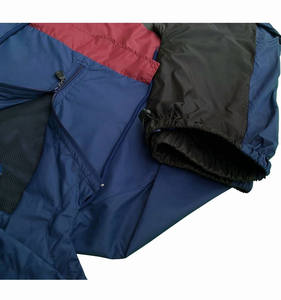 OEM Sustainable New Arrival Windbreaker Suit for Unisex Casual <b>Waterproof</b> Polyester Lightweight Fleece Gradient Color Set - Product Image 3