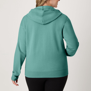 Sudaderas con Capucha Personalizadas al por Mayor para Mujer, Sudadera con Capucha de Manga Larga, Ropa Casual de Calle, Fábrica de Ropa de Marca Privada - Product Image 2