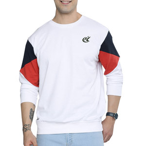 Prix de gros usine – Sweat-shirt polaire en mélange de coton pour homme, léger, séchage rapide et respirant, faible MOQ, meilleur prix - Product Image 1