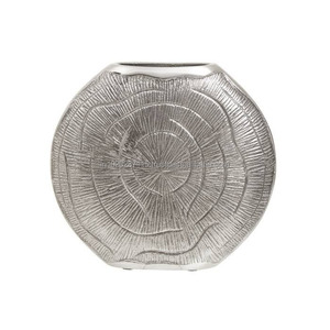 Vase à fleurs en métal bronze antique avec une touche royale idéal pour un décor traditionnel, des événements de style vintage ou des festivals culturels - Product Image 1