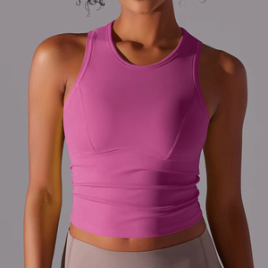 Débardeurs courts pour femmes à faible MOQ pour l'été – Nouveau design personnalisé de qualité supérieure pour le sport et les loisirs - Product Image 5