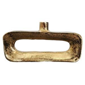 Suministros para eventos, florero de lujo, decoración de boda, jarrón grande de estilo moderno, maceta metálica de aluminio fundido, decoración del hogar - Product Image 1