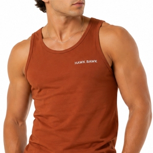 Men's <b>Short</b> Sleeve Tank <b>Top</b> <b>and</b> <b>Shorts</b> Summer <b>Set</b> Casual Sporty Breathable Solid Color Crew Neck Loose Fit - Product Image 4