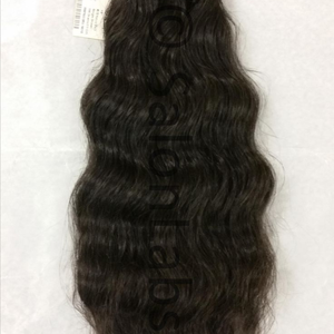 Extensions de cheveux humains Remy vierges indiens de temple, qualité supérieure, ondulés, double trame, pour femmes, SV3, 100g, à tisser - Product Image 5