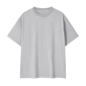 Premium 100% Organic Cotton 220g Regular Fit <b>Blank</b> Luxurious Men's T-Shirt Custom Brand Logo Anti-Wrinkle Breathable Short - Product Image 3