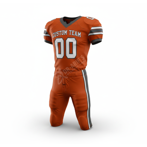 Shorts de football américain personnalisés pour équipe, marque premium, unisexe, manches courtes, col en V sublimé, maille respirante anti-humidité, élastique 320g - Product Image 2
