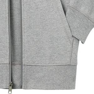 Sudaderas con capucha de algodón con cremallera, estilo oversize, con estampado puff, para hombre - Product Image 6