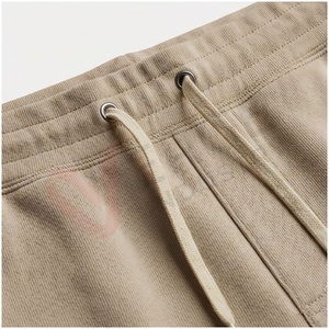 Ensemble de survêtement beige à capuche pour homme, manches longues, couleur unie, décontracté, respirant, coupe régulière, pour l'automne - Product Image 5