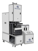 Máquina de Tratamiento de Agua de Acero Inoxidable Aim Technologies con Bomba para Proceso de Filtración 380 V