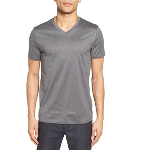 เสื้อยืดคอกว้างทรงปกติสำหรับผู้ชาย คุณภาพสูง สวมใส่สบายๆ สไตล์สตรีทแวร์ แขนสั้น ผ้าฝ้าย 100% เป็นมิตรต่อสิ่งแวดล้อม ไม่เป็นขุย - Product Image 5