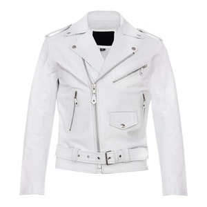 Chaqueta de Motociclista de Cuero PU con Botones y Cremallera, Talla Grande, Elegante y de Lujo para Hombre, Forro de Spandex Cómodo para Invierno, Buena Calidad - Product Image 1