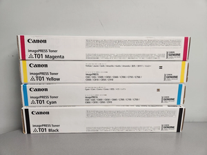 GENUINE T01 CMYK <b>Toner</b> <b>Cartridges</b> Set Original – Black, Cyan, Magenta, Yellow - Product Image 2