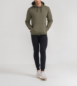 Sweat à capuche tendance décontracté en molleton de coton pour homme avec capuche, sweat à capuche pour homme en tissu molleton de coton - Product Image 2