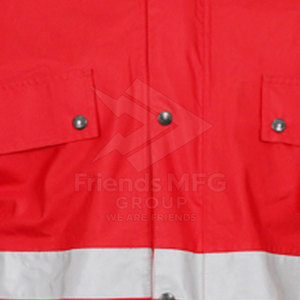 เสื้อแจ็คเก็ตนิรภัยสะท้อนแสง ANSI Class 1 น้ำหนักเบา ระบายอากาศได้ดี เย็บอย่างทนทาน มีโลโก้ เหมาะสำหรับงานกลางแจ้ง - Product Image 6