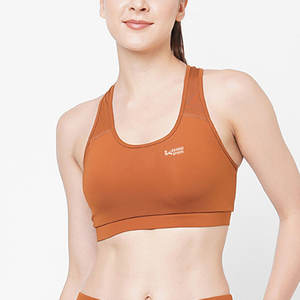 Sujetador deportivo para mujer de material liso de secado rápido, de la mejor calidad, nuevo diseño, ropa de gimnasio para mujer. - Product Image 1