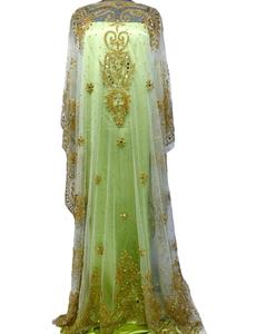 Conjunto Completo de Dirac Nupcial Somalí de Tela Chifón con Mangas Largas y Bordado para Todas las Temporadas - Product Image 3