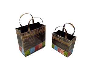 Cesta Rectangular de Hierro con Acabado Pintado, Diseño Tradicional para Decoración del Hogar y Regalos Empresariales - Venta al por Mayor - Product Image 3