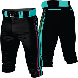 OEM Wholesale <b>Baseball</b> Softball Side Piped Pant Adult Pinstriped Sublimation <b>Baseball</b> Pant Men's Sportswear <b>Baseball</b> Pants Men - Product Image 1