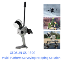 Escáner LiDAR 3D Portátil GEOSUN GS-130G SLAM RTK 1 Año 1920k Puntos/Segundo para Mapeo de Topografía en Interiores y Exteriores con Vehículos UAV