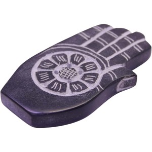 Caractéristiques modernes Poli à la main Collection limitée de stéatite Sculpture brûleur d'encens et porte-bâton pour les cadeaux religieux Article - Product Image 4