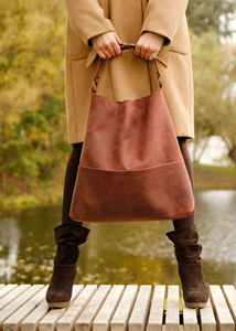 Waterproof Customizable Leather Zipper Closure Leather <b>Bag</b> Hobo Oem Service Wholesale Fashion Large Capacity Leather <b>Bag</b> Hobo - Product Image 6