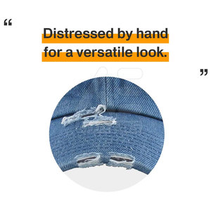 Casquettes en jean en promotion – Qualité supérieure 100 % coton, confortables, respirantes, pour un usage quotidien et toutes saisons - Product Image 6