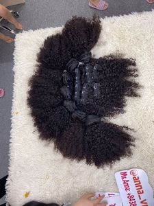 ผมมนุษย์แบบคลิปหนีบผมมนุษย์แท้แบบ100% ผมตรงผ้าสองชั้นทันสมัย - Product Image 5