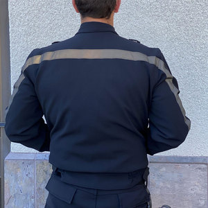 Chaqueta de Trabajo Econex Sports para Hombre, Alta Visibilidad, Reflectante, Poliéster, Cierre Frontal con Cremallera, Franjas de Seguridad, Certificación CE/EU, Protección Contra Pinchazos - Product Image 5