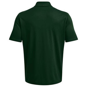 Premium Hot Selling New Design Custom Logo Solid Color Breathable <b>Men's</b> <b>Polo</b> <b>Shirts</b> Polyester Regular Fit Knitted Casual <b>Green</b> - Product Image 5