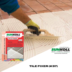 Adhesivo en polvo K07 de alta resistencia para fijación de azulejos en paredes y suelos, solución económica a base de cemento duradera. - Product Image 3