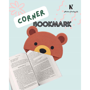 ที่คั่นหนังสือ PVC แบบมุมโค้ง ดีไซน์ดั้งเดิม ใช้ซ้ำได้ คุณภาพดี เหมาะสำหรับเครื่องเขียนสำนักงาน ของขวัญ กลับไปโรงเรียน รับผลิตแบบ OEM ODM ลายหมี - Product Image 1