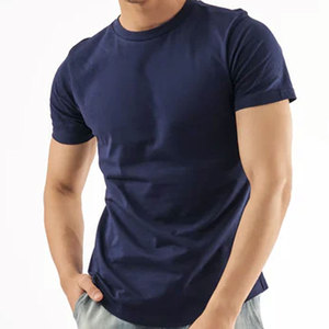 Camiseta de Manga Corta para Hombre, 100% Algodón Tejido, Transpirable, de Secado Rápido, Estilo Urbano, con Logotipo Personalizado, Venta al Por Mayor - Product Image 5