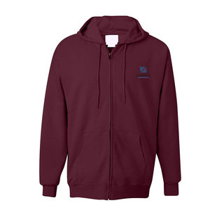 High Quality <b>Men's</b> Solid Winter Zipper Hoodies 100% Cotton Eco-Friendly Breathable Low MOQ - Product Image 1