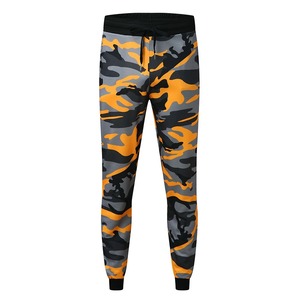 Pantalon de jogging camouflage personnalisé en tissu doux, idéal pour l'entraînement sportif, taille élastique, confortable et décontracté - Product Image 4