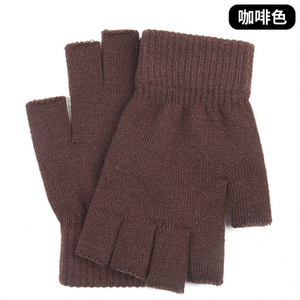 Adjustable <b>Half</b> Finger Wrist Strap Fitness Gloves Breathable Outdoor Sports Non <b>Slip</b> Exercise Training Unisex Workout Gloves - Product Image 1